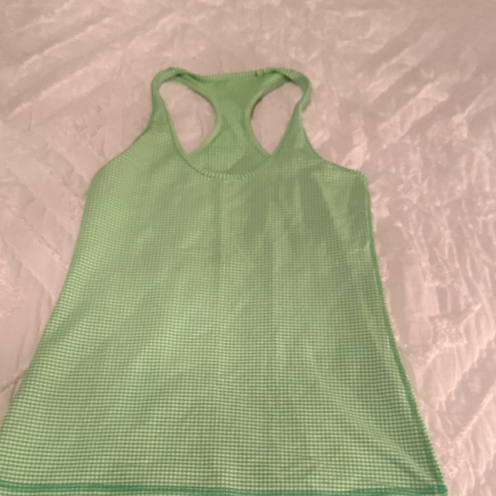 lululemon athletica Green Tank Top